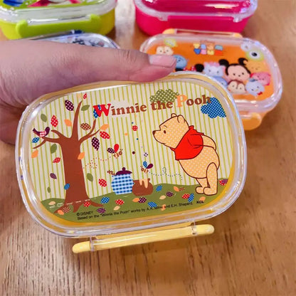 2026 New 300ml Cute Cartoon Toy Story Strawberry Bear Mcqueen Minnie Lunch Box Fresh-Keeping Box Fruit Bento Box Student Gift