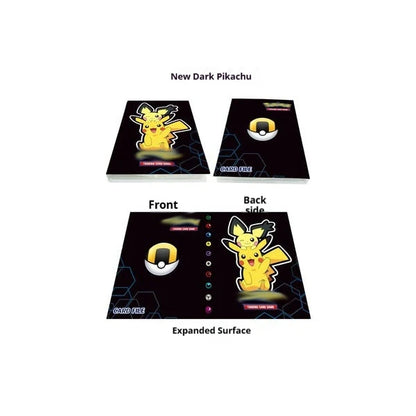 Pokemon Transparent Card Binder Album 4 Pocket 9 Pocket