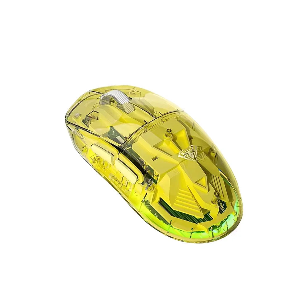 AULA SC660 Wireless Bluetooth Mouse E-sports Mouse Three-Mode Connection Lightweight Mouse Type-C Charging Game Office Girls Boy
