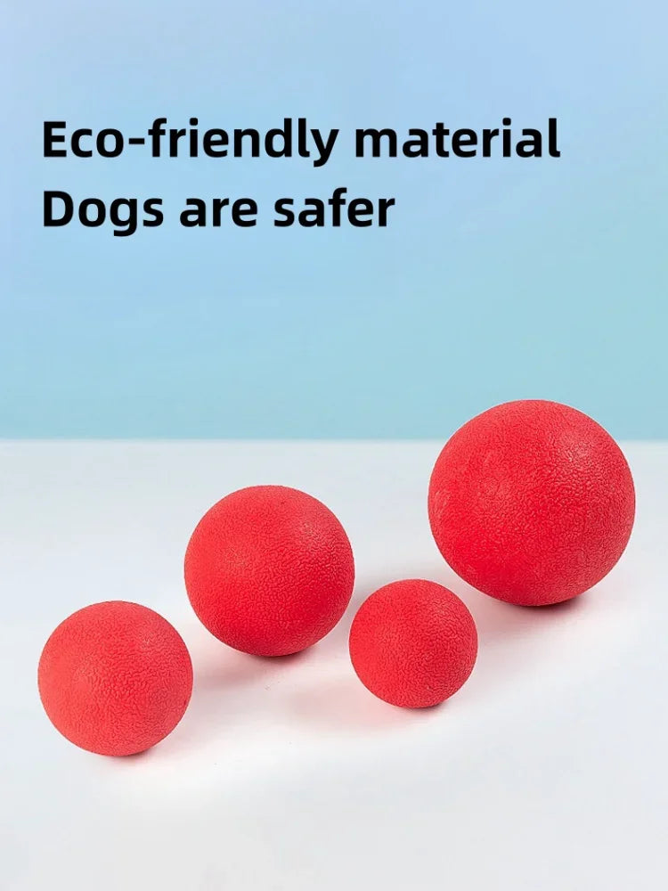 Indestructible Solid Rubber Ball Pet Dog Toy Training Chew Play Fetch Bite Toys Dog supplies Puppy Dog Toys for Large Dogs