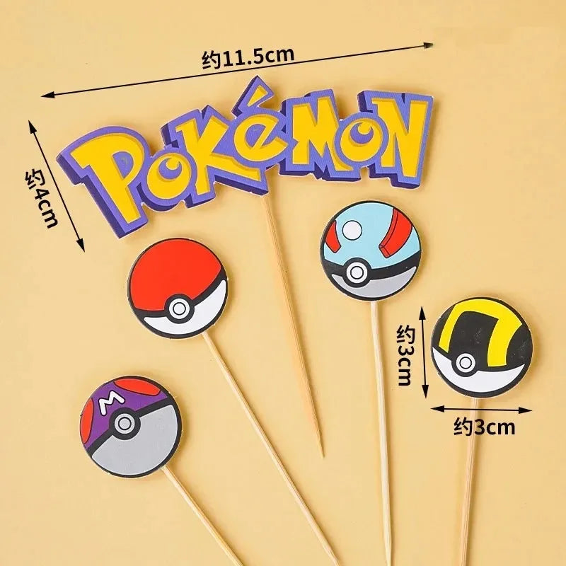 Pokemon Cake Topper Set