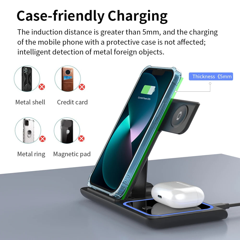 3-in-1 Wireless Charger.