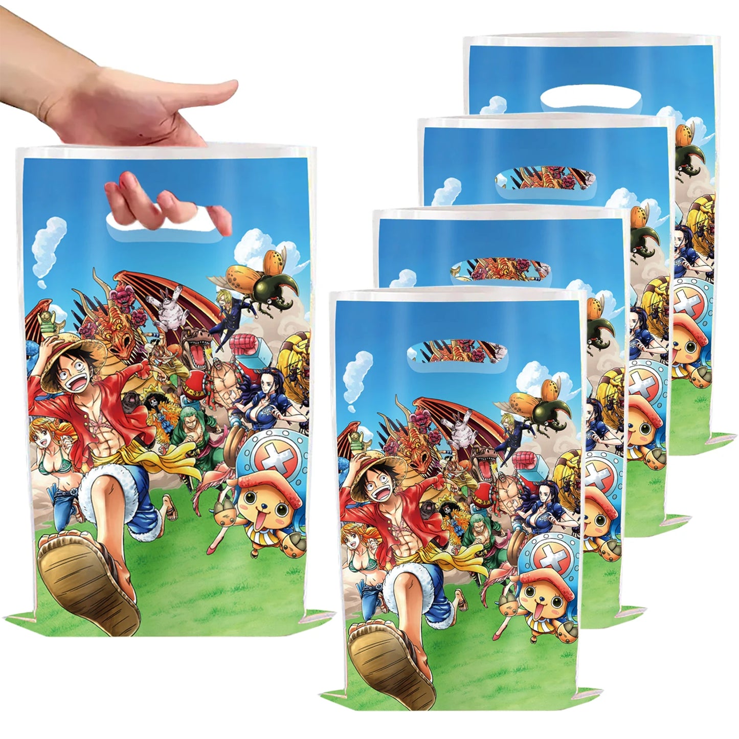 One Piece Party Gift Bags – Kids Birthday Favors 🎉🏴‍☠️