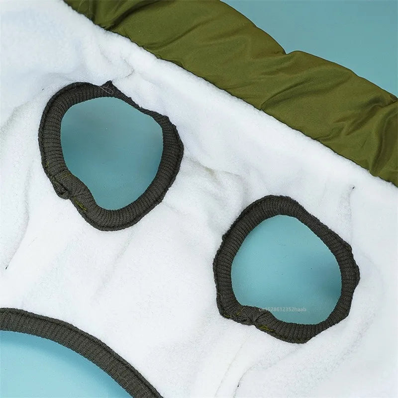 Winter Waterproof Dog Jacket with Harness 🐶❄️