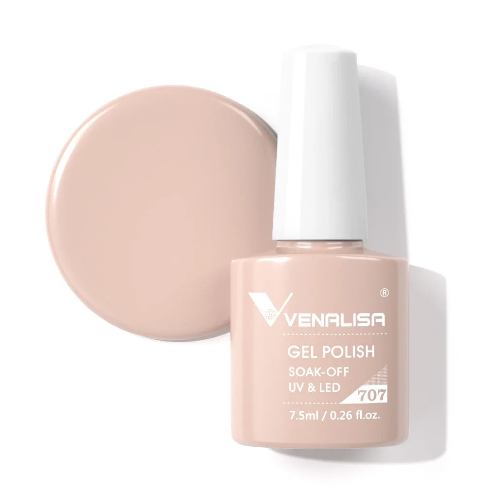 Venalisa VIP4 Nail Gel Polish HEMA/TPO FREE Full Coverage Beautiful Semi Permanent Soak Off UV LED Gel Nail Polish Gel Lacquer