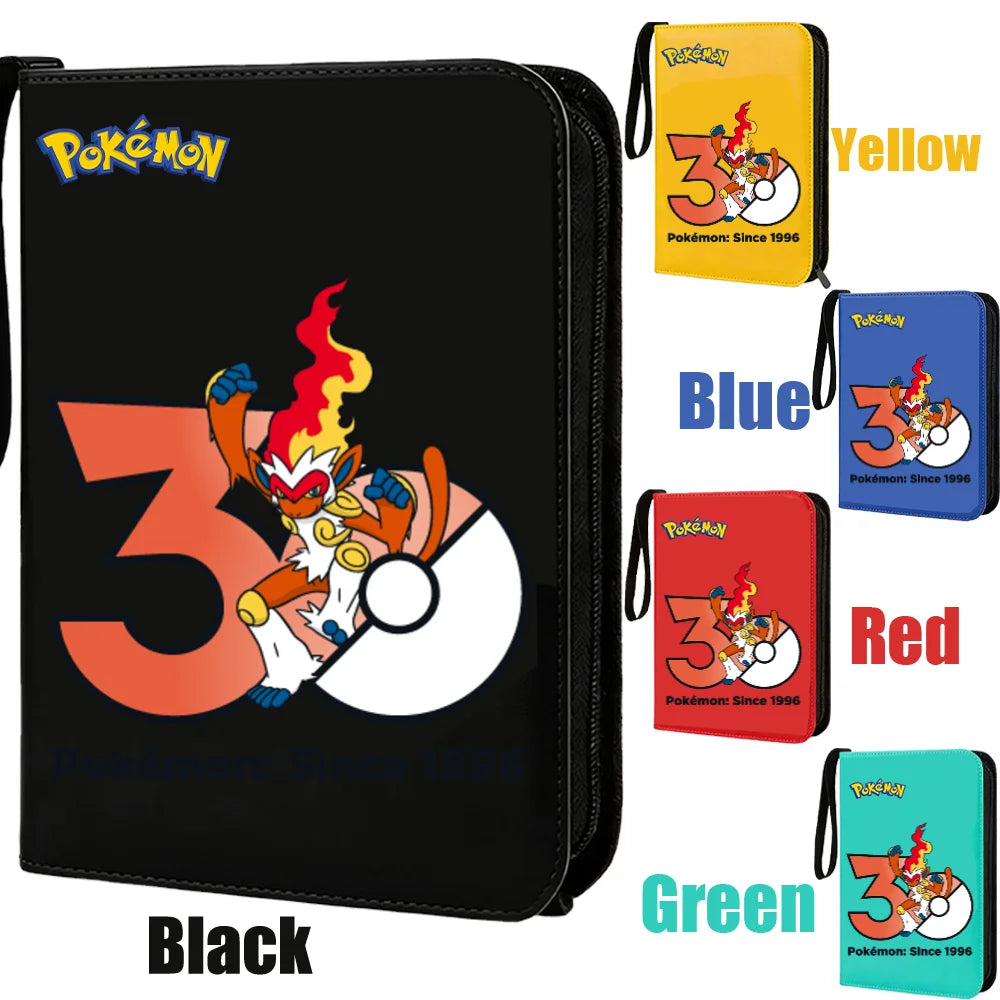 Pokemon 30th Anniversary 400 Zipper Album Card Storage Book