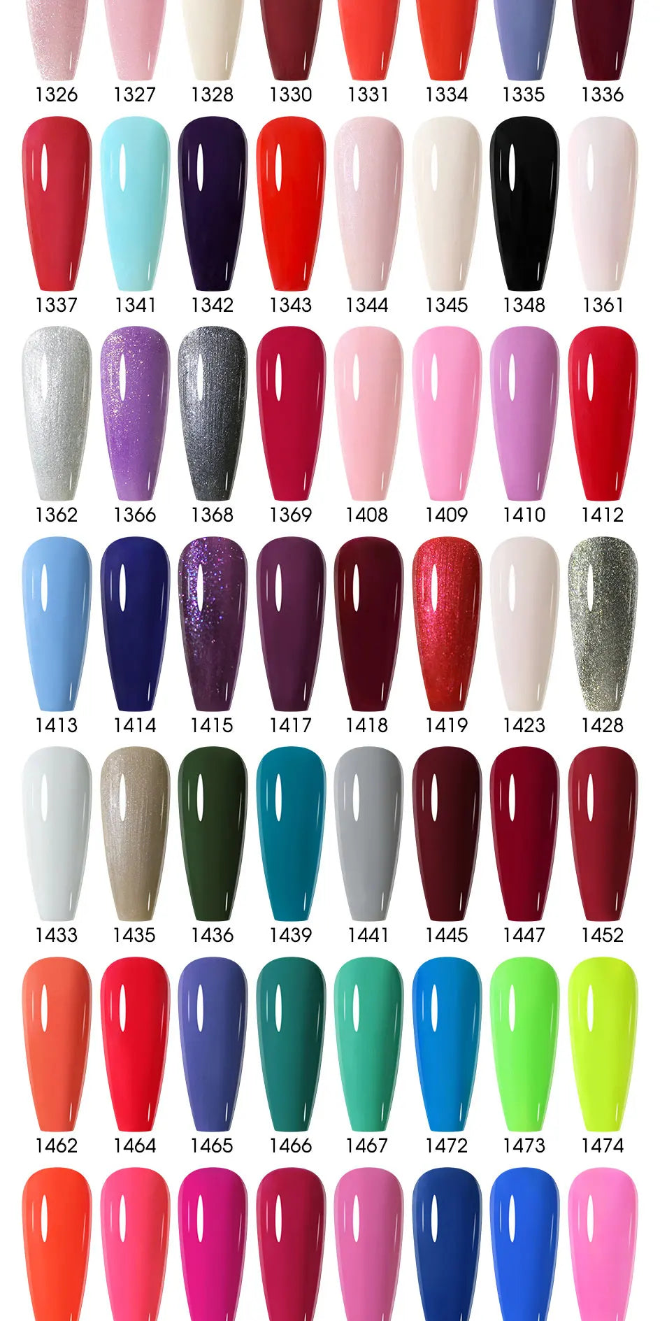 Arte Clavo 8Pcs/Set Gel Nail Polish Set 15ml Colorful Semi Permanent For Manicure Varnish Soak Off UV LED Nail Art Gel Kits