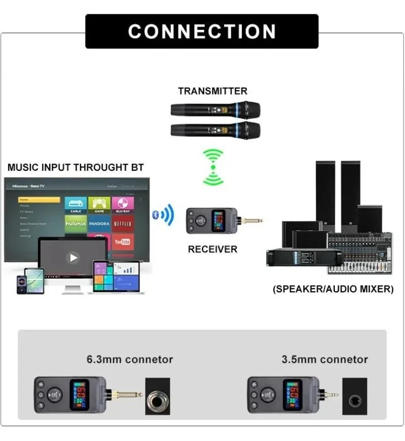 M50 Wireless Microphone DSP Anti-whistling Reverb Anti-whistling Reverb Bluetooth Microphone Singing Home Entertainment KTV