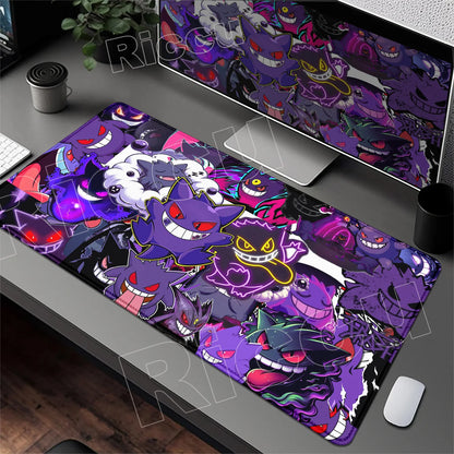 HD 900x400 Rubber Large PC Mousepad Gaming Mouse Pad Accessories Pikachu Slowpoke XXL Desk Keyboard Mat Computer Laptop Mausepad