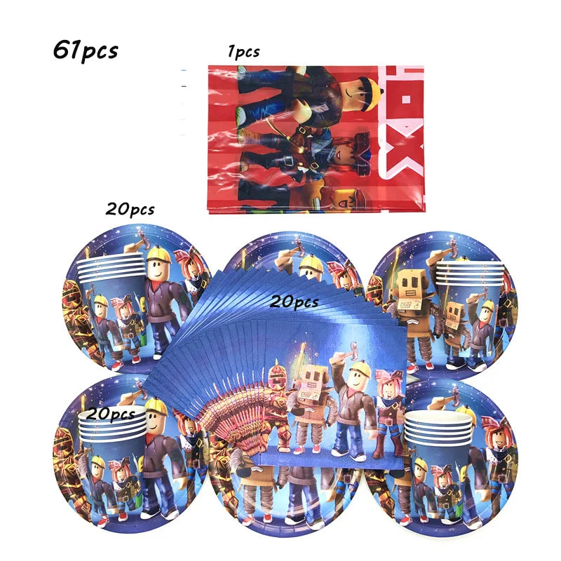 Roblox Birthday Party Decoration Set XL