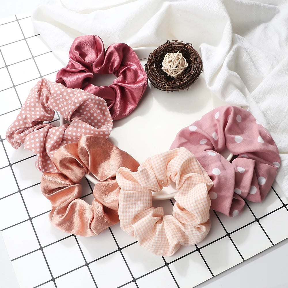 Large Elastic Scrunchies Set.
