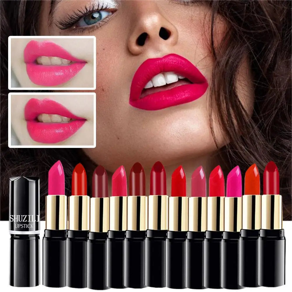 Original Tube Lipstick Smooth Long Lasting Mini Tube Mate Velvet Lipstick Moisturizer Gloss Waterproof Lip Lipstick Cosmetic