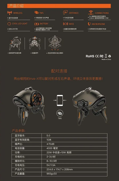 High Power Bluetooth Speaker 🔊