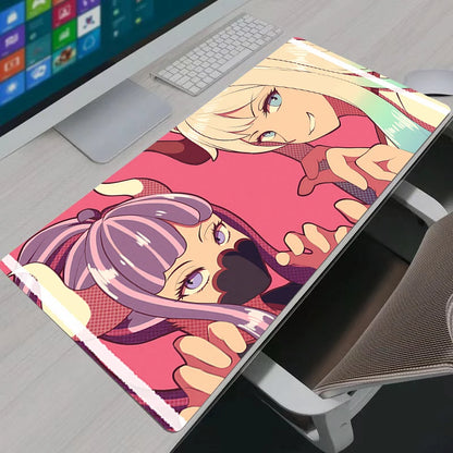 One Piece Yamato XXL Gaming Mouse Pad: Neon Pink Anime Desk Mat & Keyboard Rug