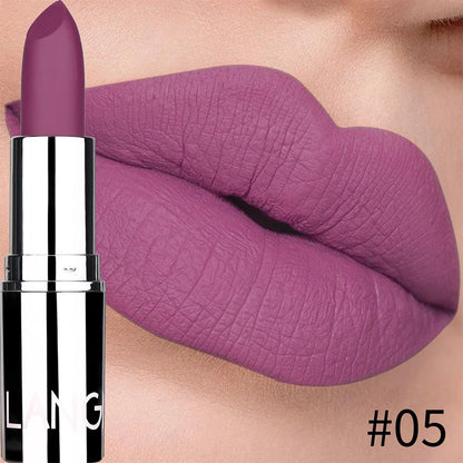 Woman Hydrating Lipstick Not Fade Velvet Air Moisture Smooth Lip Color Lipstick for Daily Lip Makeup