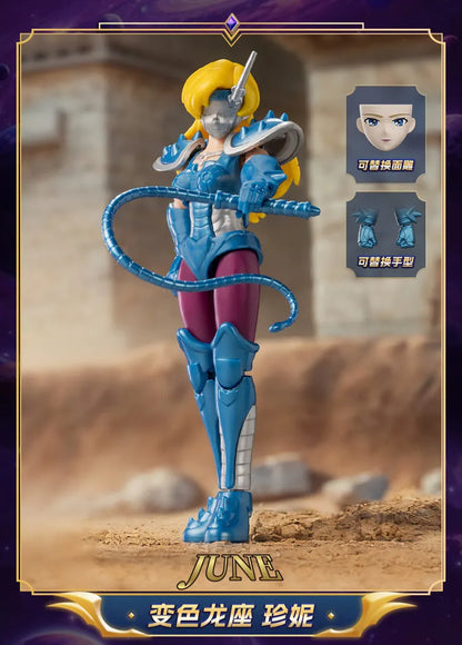 In Stock Saint Seiya GALAXY VERSION 04 Virgo Gemini Pisces SAGA Shaka Pegasus Phoenix Ikki Assembled Model Toys Gold Saint 01/02