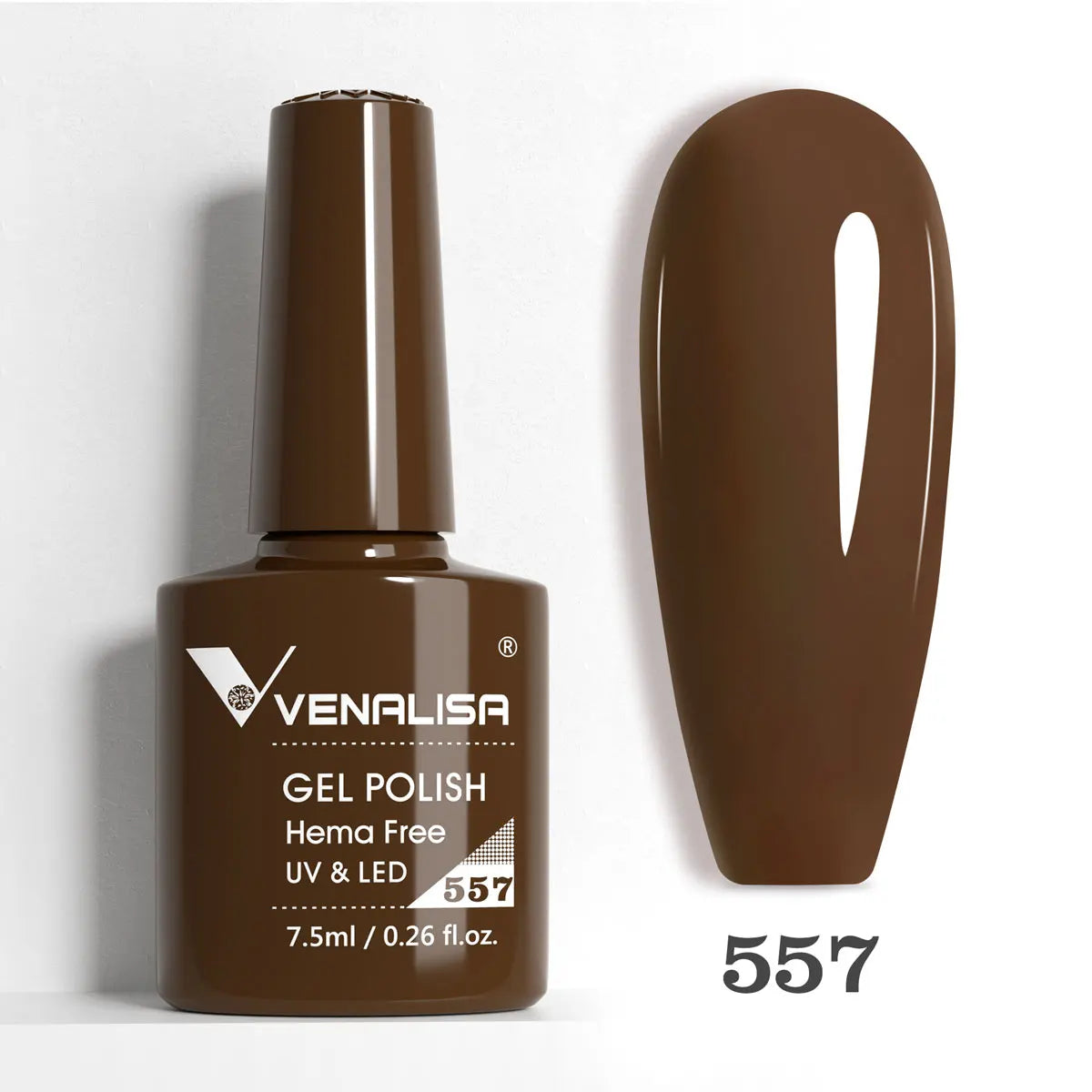 Venalisa VIP5 Nail Gel Polish HEMA/TPO FREE Full Coverage Beautiful Semi Permanent Soak Off UV LED Gel Nail Polish Gel Lacquer