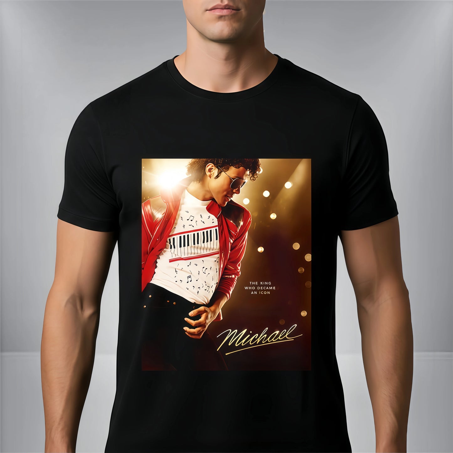 MJ 2026 Movie Michael Jackson Men's Clothing T-Shirt Cotton Y2k Popular Fashion Women's Clothing Summer New T Shirt for Fans