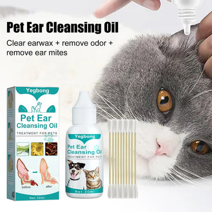 Dog & Cat Ear Cleaning Drops 🐶🐱