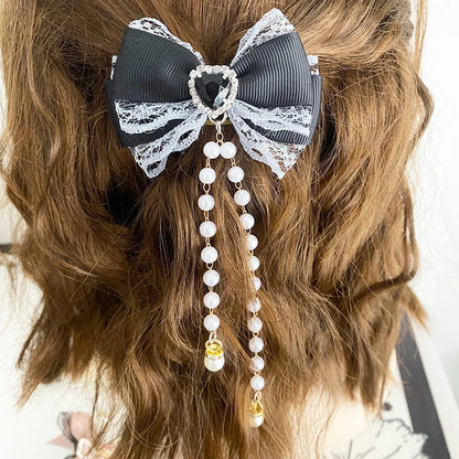 Lolita Hair Bow Clip Set.