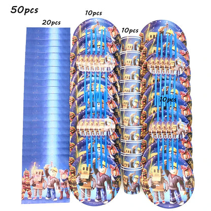 Roblox Birthday Party Decoration Set XL