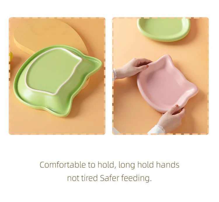 Premium Anti-Black-Nose Cat Food Bowl 🐱🍽️