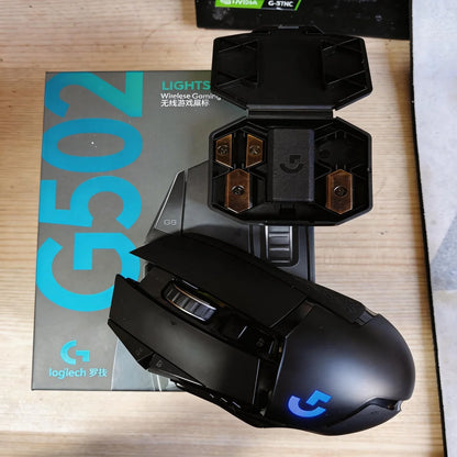 Logitech G502/G502HERO/PRO X SUPERLIGHT/PRO X SUPERLIGHT 2SE RGB gaming mouse, dazzling lights, ergonomics, lightweight design