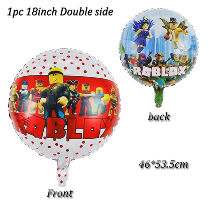 Roblox Birthday Balloons Set
