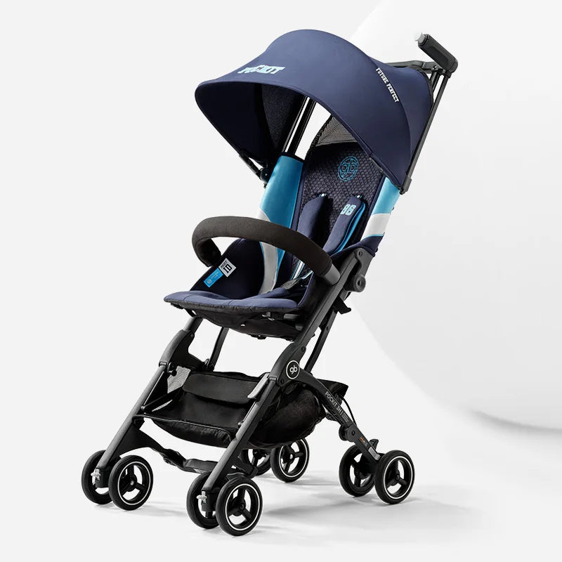 gb Pockit 3H baby Steoller (Includes Free Armrest), All-Terrain, Lightweight Stroller, Travel-Friendly