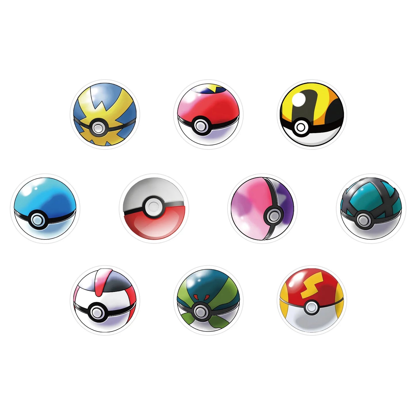 1000/500Pcs Pikachu Sticker Pokemon Roll Stickers Tape Hand Account DIY Decorative Seal Waterproof Cup Sticker Kawaii Gift Toys