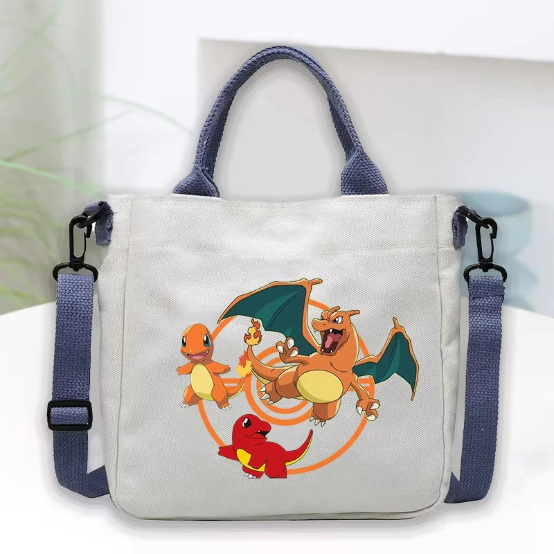 Pokemon Large Canvas Tote Bag