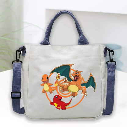 Pokemon Large Canvas Tote Bag