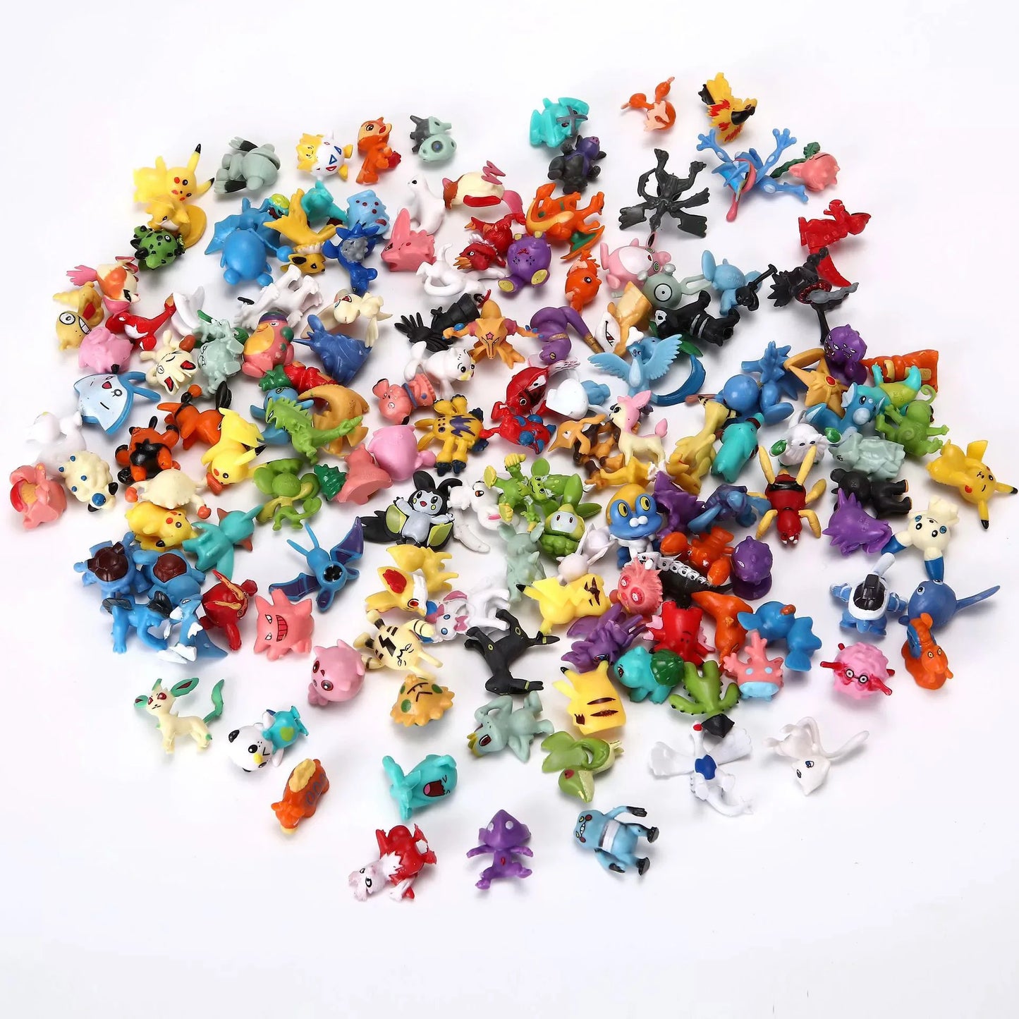 48/72/96/120/144pcs Pokemon Anime Action Toy Figures Doll Model Colletion Toys For Children