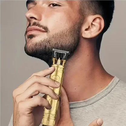 T9 Carving Vintage Hair Clipper For Mens Grooming Essential Tools USB Fast Rechargeable Beard Hair Trimmer Provide Precise Shave