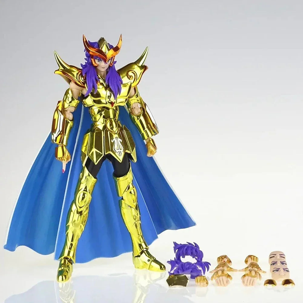 In Stock CS Saint Seiya Myth Cloth EX Capricorn Shura/Leo Aiolia/Aries MU/Libra Dohko/Virgo Gold Knights Zodiac Action Figure
