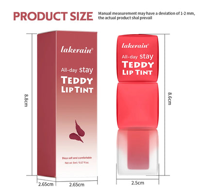 Lip Stain Super Stay Teddy Lip Tint Long Lasting Matte Lipstick For Up To 12HR Wear Waterproof Cosmetics
