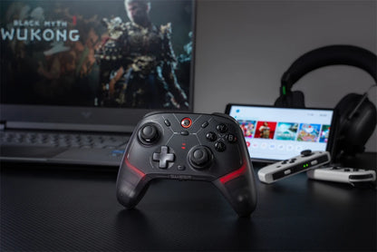 GameSir Cyclone 2 Wireless Pro Controller, Hall Effect Joysticks, Bluetooth Gamepad for Nintendo Switch, iPhone, Android & PC