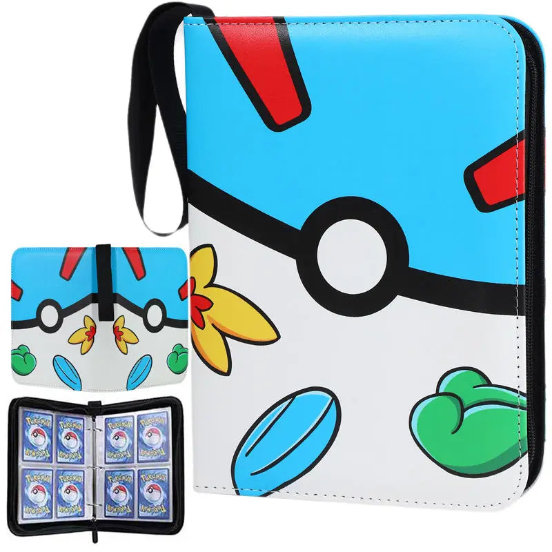 Pokemon Card Binder 400 Pocket Anim Card Holder Album Trading Card