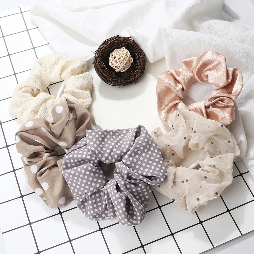 Large Elastic Scrunchies Set.