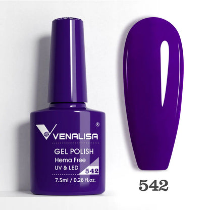Venalisa VIP5 Nail Gel Polish HEMA/TPO FREE Full Coverage Beautiful Semi Permanent Soak Off UV LED Gel Nail Polish Gel Lacquer