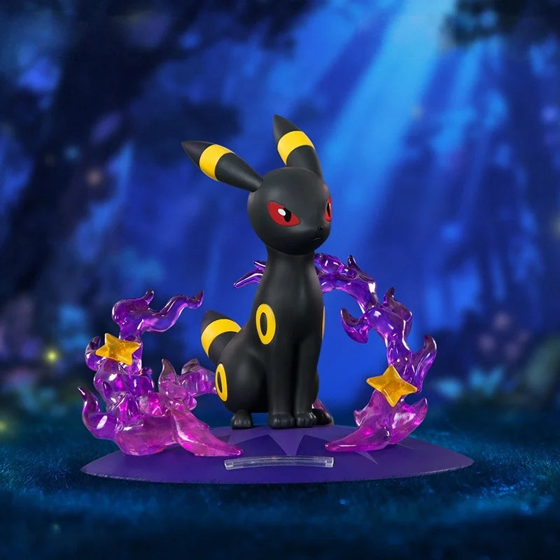 Anime Pokemon Umbreon Eevee Espeon Funism Original Action Figures Home Collection Model Desktop Ornaments Toys Birthday Gifts