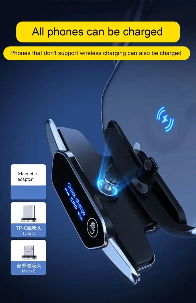50W Wireless Car Charger.