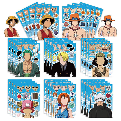 One Piece Sticker Face