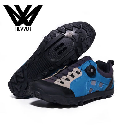 MTB-199 XC/Trail/MTB Cycling Shoes (Tênis Masculino) - Men's Gravel Road Bicycle Sneakers, SPD Cleats System for MTB Shoes