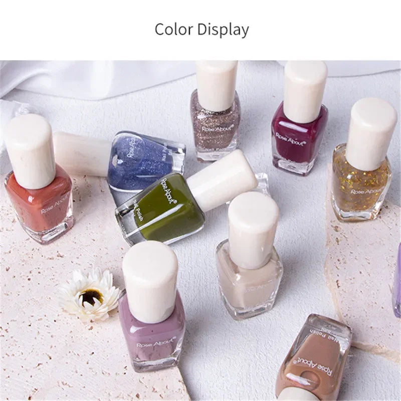 40 Colors Water-Based Nail Polish