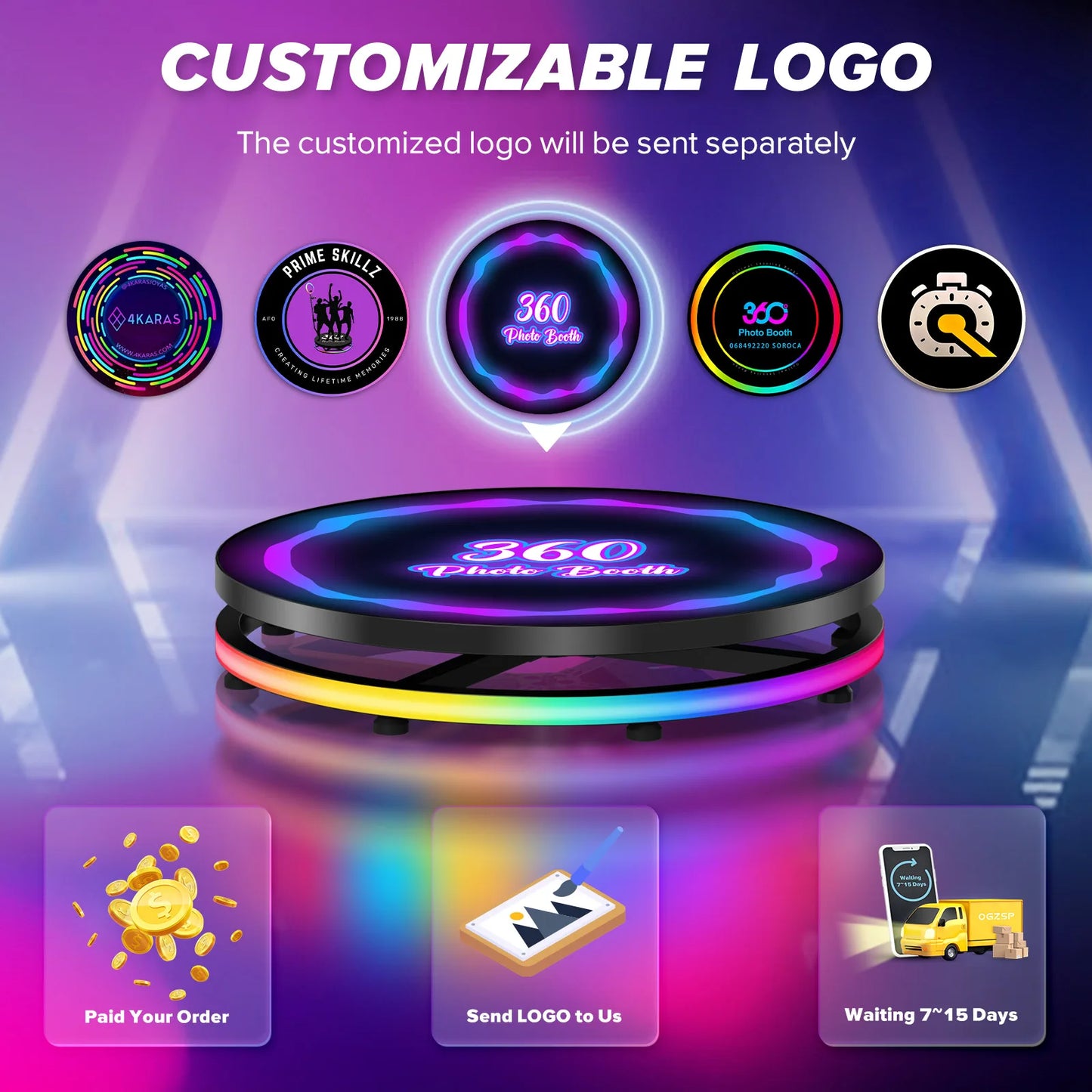 360° Photo Booth Machine