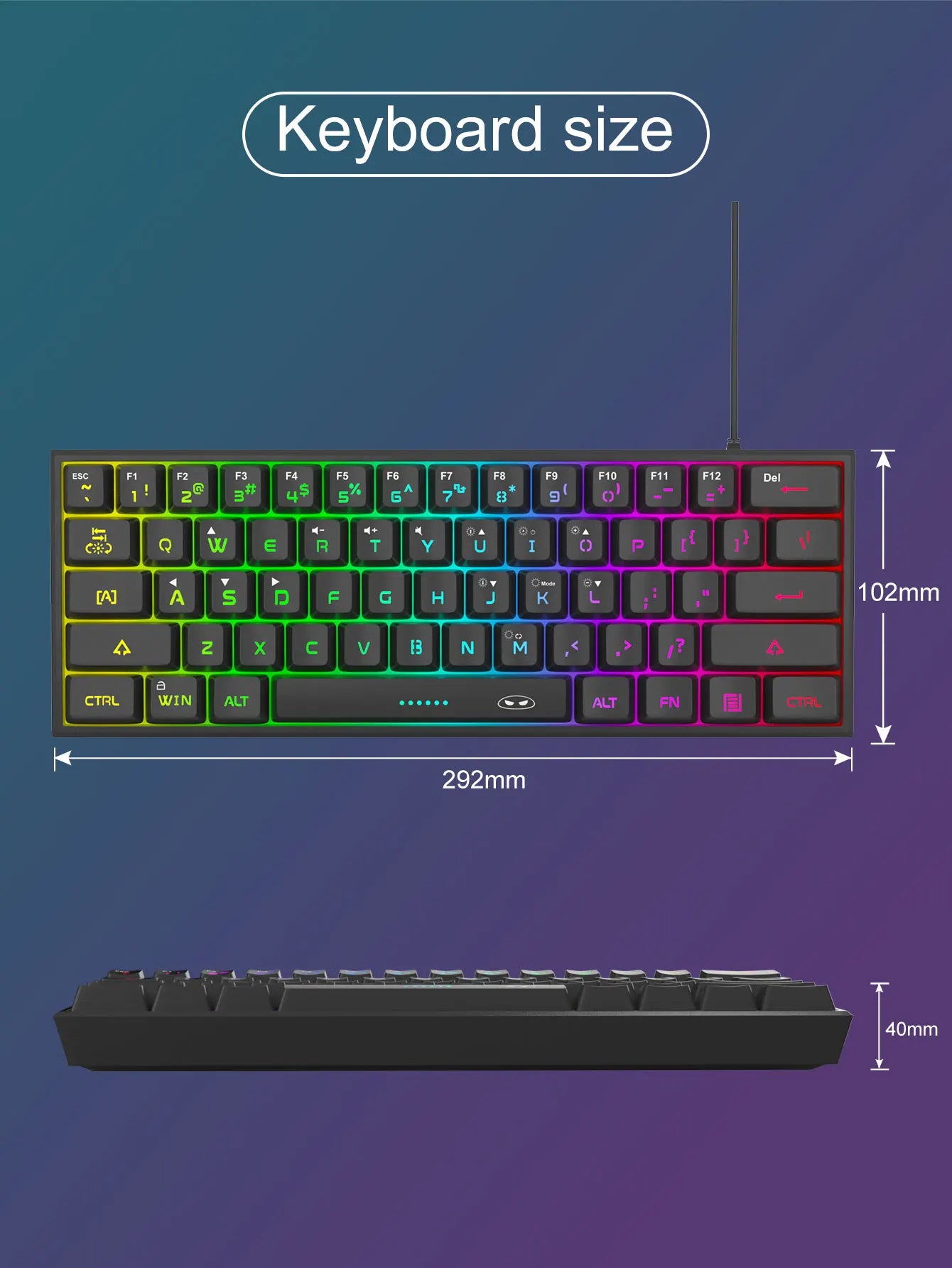 UltraMini RGB Keyboard