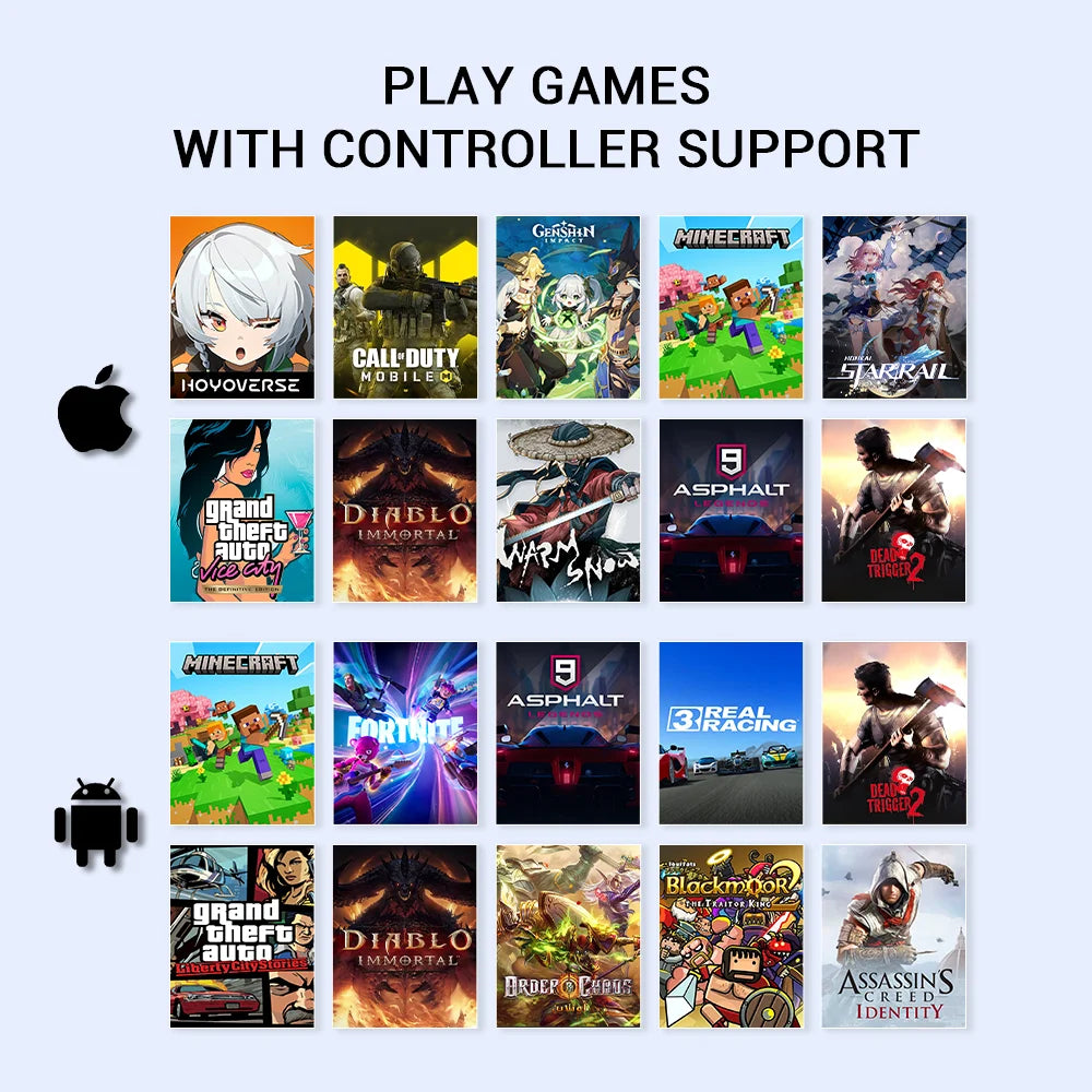 GameSir X5 Lite Mobile Gaming Controller Phone Gamepads for iPhone 16 15 Series IOS iPad Mini Y700 Android Tablet Controle