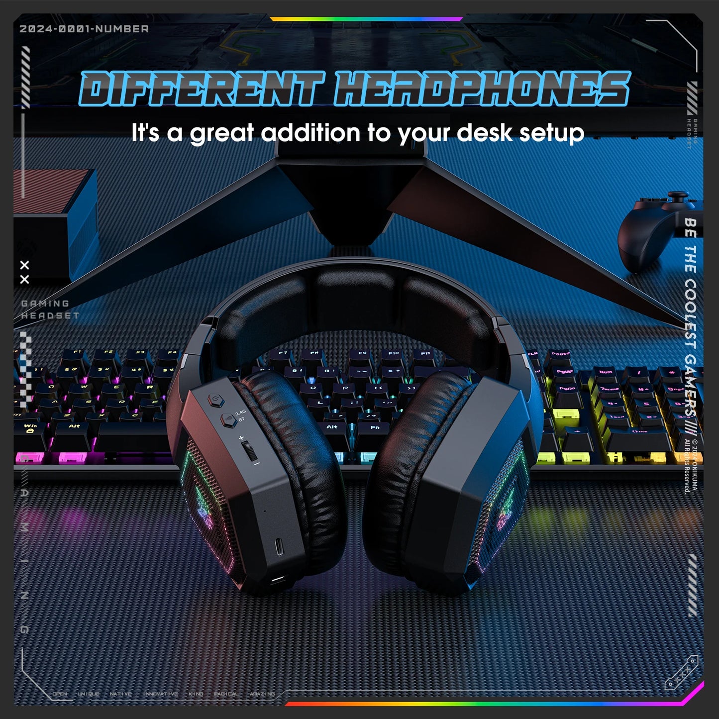 Wireless Gaming Headset Pro