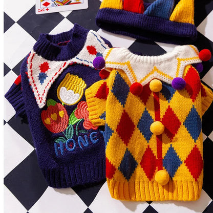 Warm Knitted Pet Sweater 🐶🐱